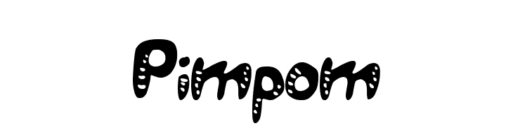 Pimpom  नि: शुल्क फ़ॉन्ट्स डाउनलोड