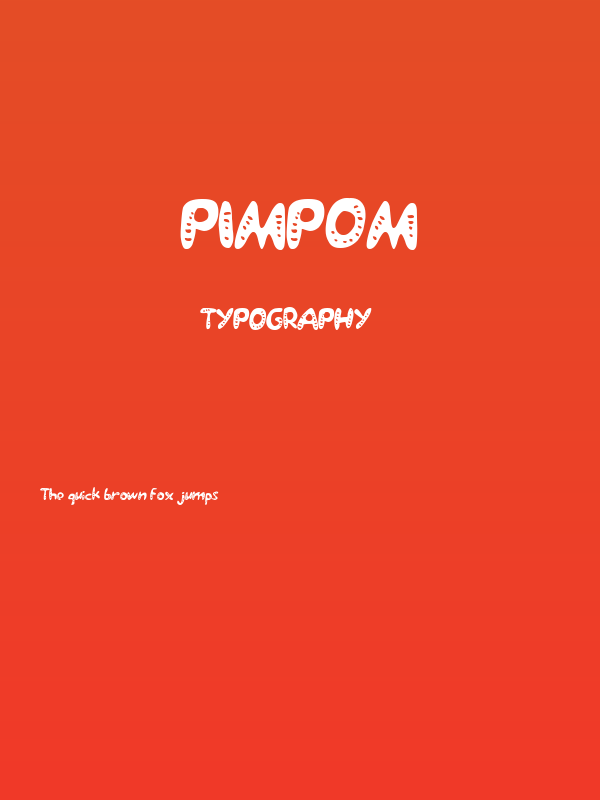 Pimpom Poster