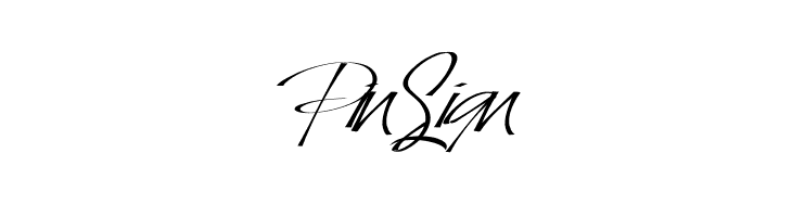 PinSign  नि: शुल्क फ़ॉन्ट्स डाउनलोड
