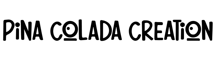 Pina Colada Creation  免费字体下载