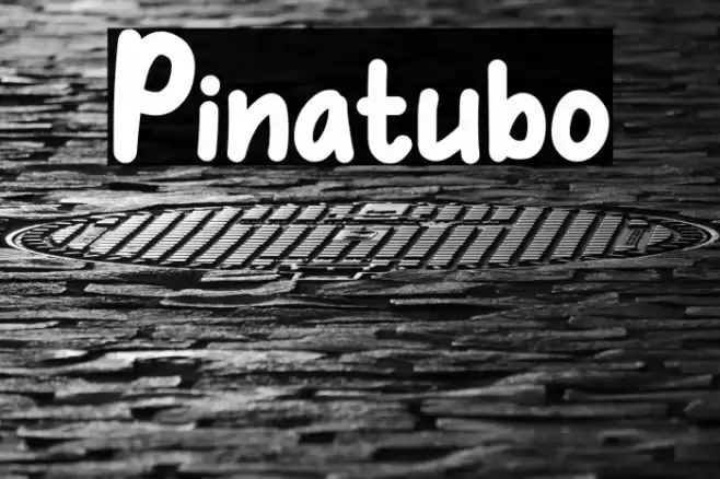Pinatubo Schriftart examples