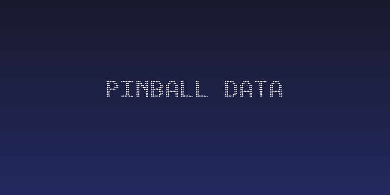 Pinball Data Social Header