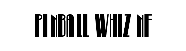 Pinball Whiz NF  Descarca Fonturi Gratis