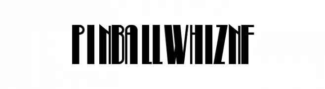 PinballWhizNF  Frei Schriftart Herunterladen