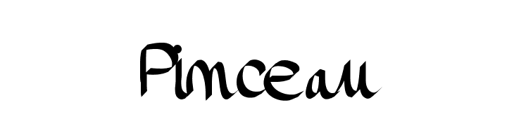Pinceau  नि: शुल्क फ़ॉन्ट्स डाउनलोड