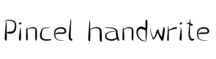 Pincel handwrite  नि: शुल्क फ़ॉन्ट्स डाउनलोड