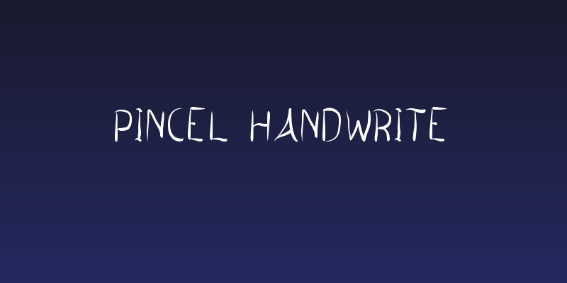 Pincel handwrite Social Header