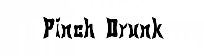 Pinch Drunk  Скачать бесплатные шрифты