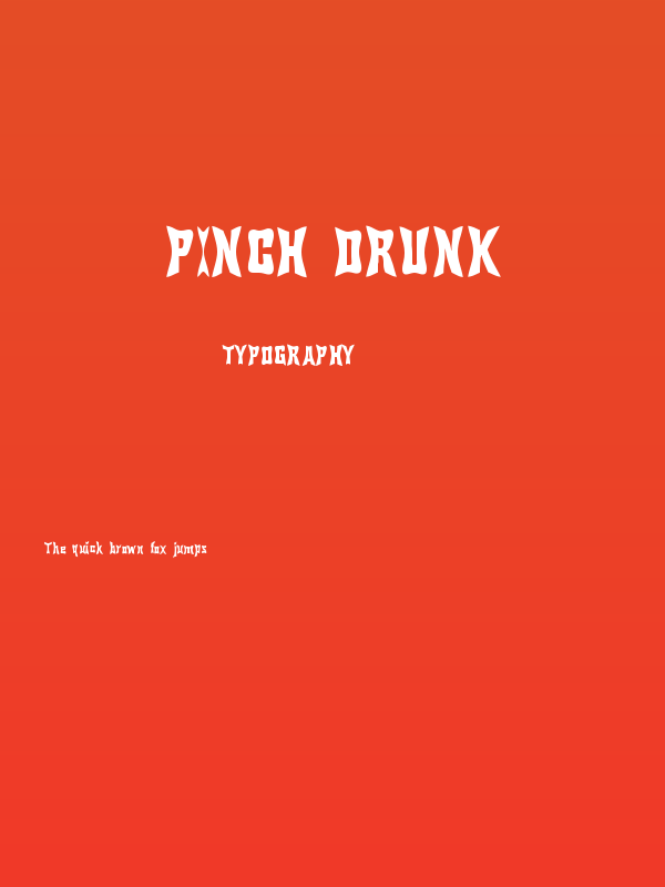 Pinch Drunk Poster