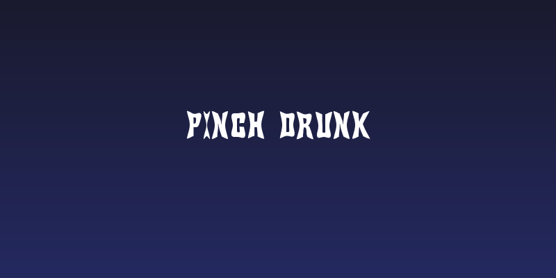 Pinch Drunk Social Header