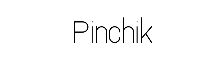 Pinchik  font caratteri gratis