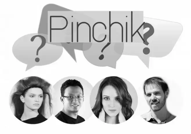 Pinchik Font examples