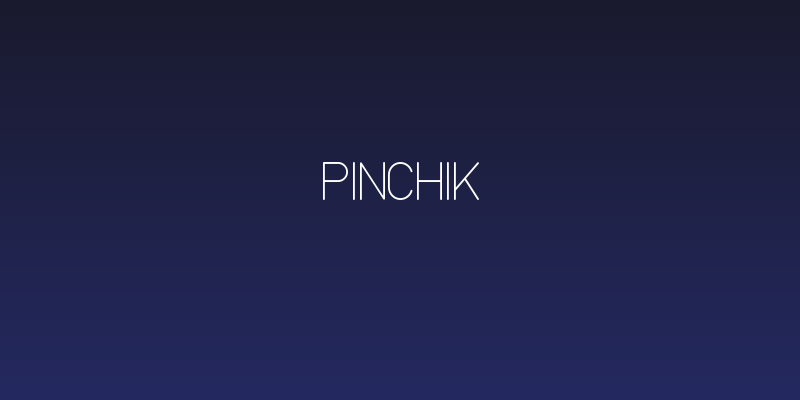 Pinchik Social Header