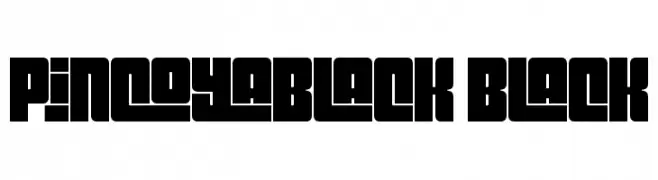 Pincoyablack Black  Fuentes Gratis Descargar
