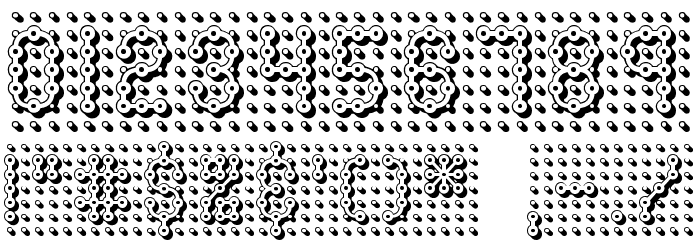 Pindown BRK Font OTHER CHARS