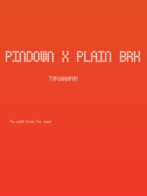 Pindown X Plain BRK Poster