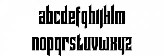 Pindunk Personal Use Regular Schriftart Kleinbuchstaben