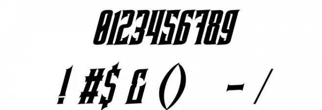 PindunkPersonalUse-Regular Font OTHER CHARS