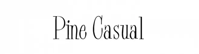 Pine Casual  baixar fontes gratis
