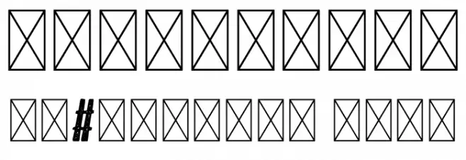 Pine Forest Personal Use Font OTHER CHARS