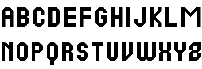 Pine RC Regular Font LOWERCASE