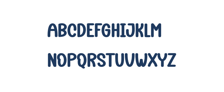 Pine Santa Uppercase
