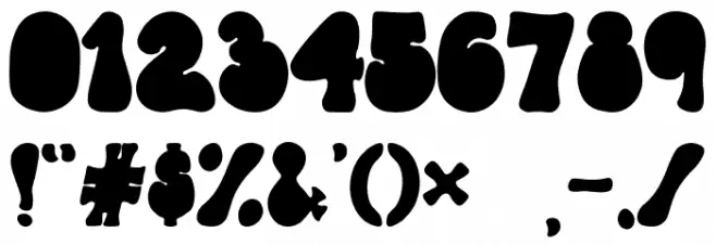 Pine Font OTHER CHARS