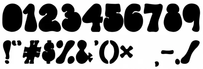 Pine Font OTHER CHARS