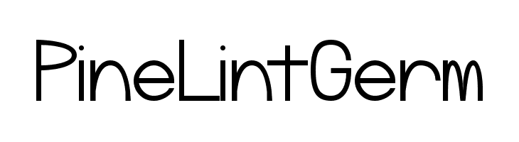 PineLintGerm  baixar fontes gratis