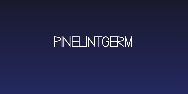 PineLintGerm Social Header