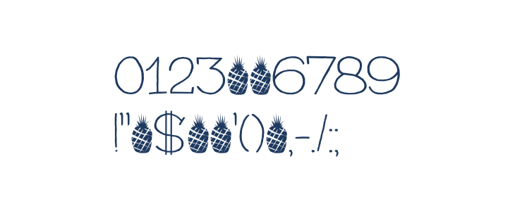 Pineapple Daydream DEMO Regular Other Characters