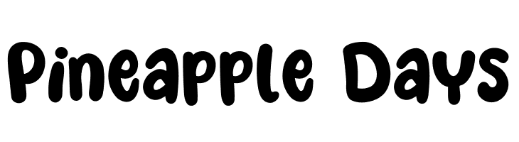 Pineapple Days  font caratteri gratis