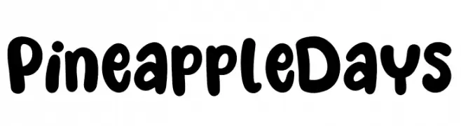 Pineapple Days  تنزيل الخطوط