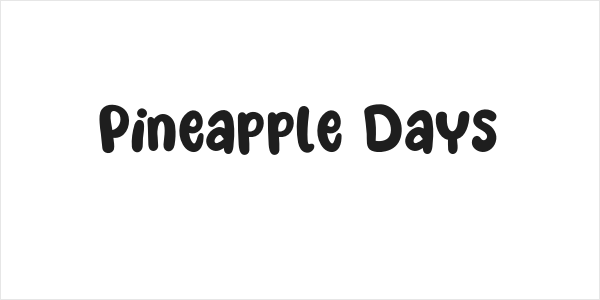 Pineapple Days Logo