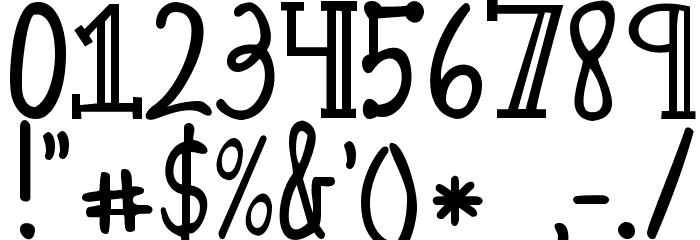 Pineapple Delight Font OTHER CHARS