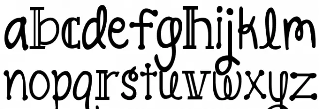 Pineapple Delight 字体 小写
