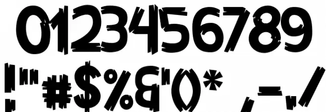 Pineapple Demo Polices AUTRES CHARS