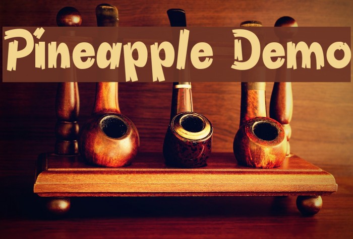 Pineapple Demo フォント examples
