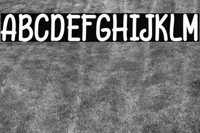 Pineapple Grass Font examples