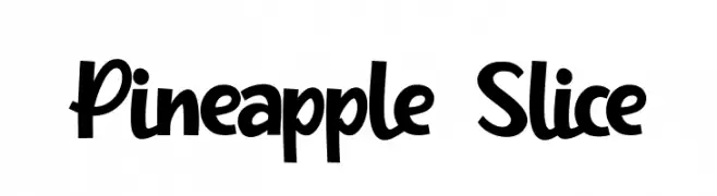 Pineapple Slice  Descarca Fonturi Gratis
