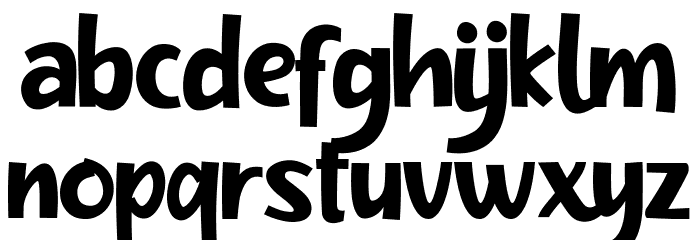 Pineapple Slice Font LOWERCASE
