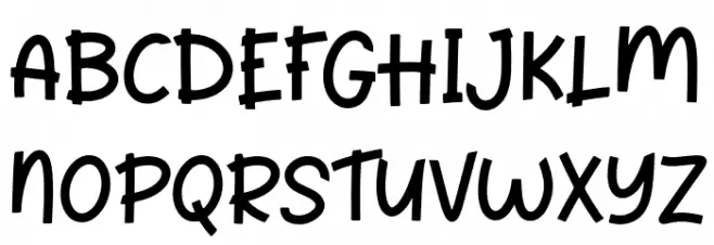 PineappleParty-Personaluse Schriftart Groß