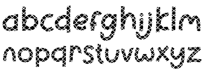 PineapplePartyDisplay-Personaluse Font LOWERCASE