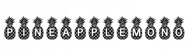 Pineapple_Mono  Fuentes Gratis Descargar