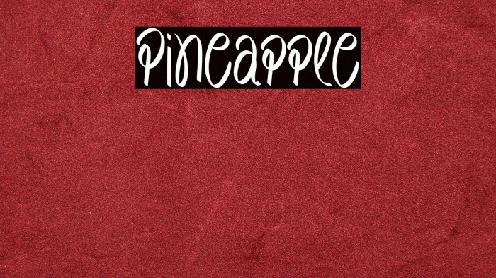 Pineapple Example 2