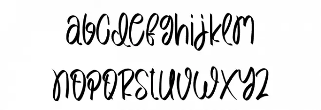 Pineapple फ़ॉन्ट लोअरकेस