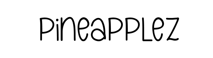 Pineapplez  フリーフォントのダウンロード