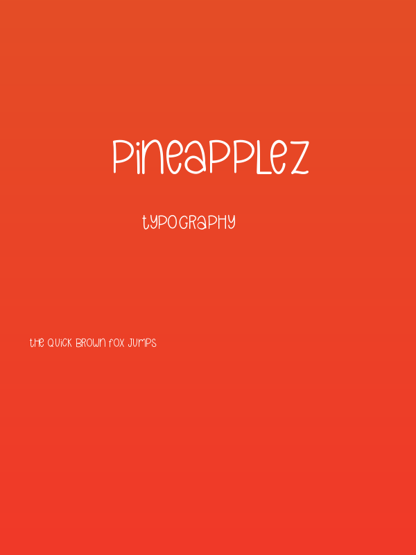 Pineapplez Poster