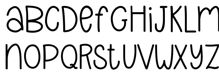Pineapplez Font LOWERCASE