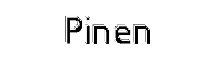 Pinen フォント